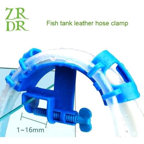 Zrdr Aquarium Filtration Hose Holder Water Pipe Filter For Mount Tube Fish Tank Firmly Hold Hose Fixing Clamp Aquarium Tool