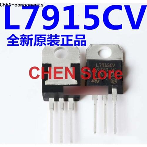 10pcs Imported new original L7915CV KA7915 TO-220 three-terminal voltage regulator circuit
