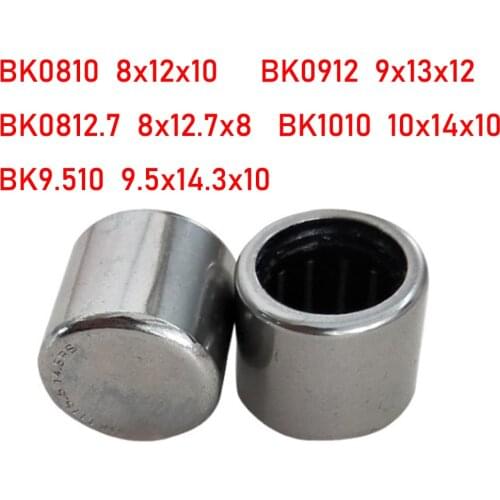 2PC BK0810 8x12x10 BK0912 9x13x12 BK1010 10x14x10 Close End Unilateral Seal Needle Bearing