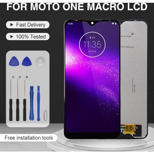 Catteny Promotion 6.2inch XT2015 Screen For Moto G8 Play LCD With Touch Panel Digitizer Assembly For Motorola One Macro Display