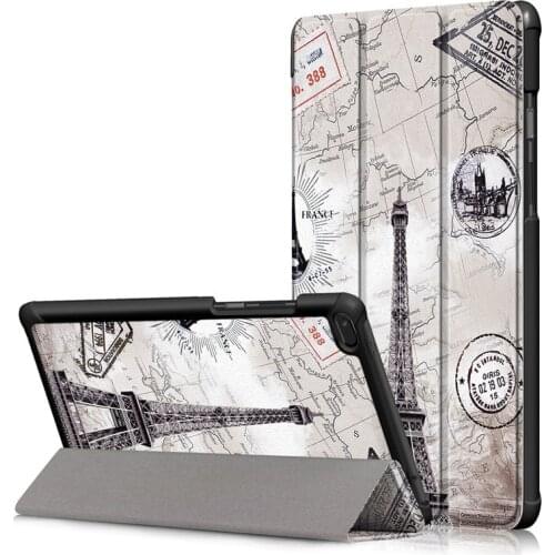 For Lenovo Tab M7 Tablet TB-7305F TB-7305i TB-7305X 7.0 Inch Ultra-thin PU Leather Smart Cover Tab M7 7 Tablet PC Stand Cover