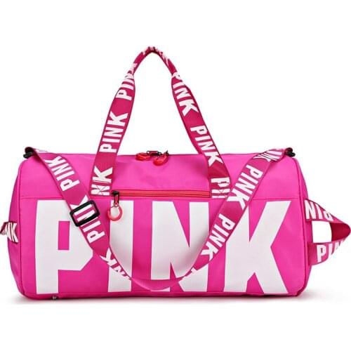 Travel bag, sports bag, gym bag, printed handbag, shoulder bag, large-capacity storage bag