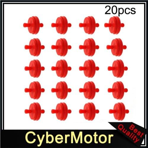 Red Fuel Filter For Scag 48057-02 Toro 42-5240 56-6360 Lawn Mower Tractors Boats ATV Quad Go Karts Carts