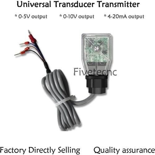 Transducer Transmitter Module 0-5V 0-10V 4-20mA Electronic Ruler Linear Displacement Sensor Signal Conversion Module