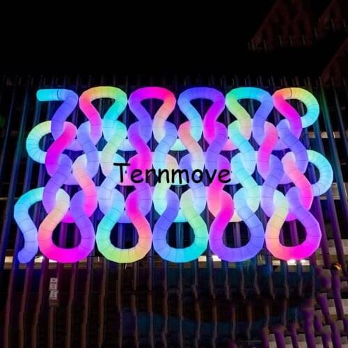 Inflatable arch with led lighting,Giant led lighting Inflatable Archway For Night bar decoration,inflatable airgate tent