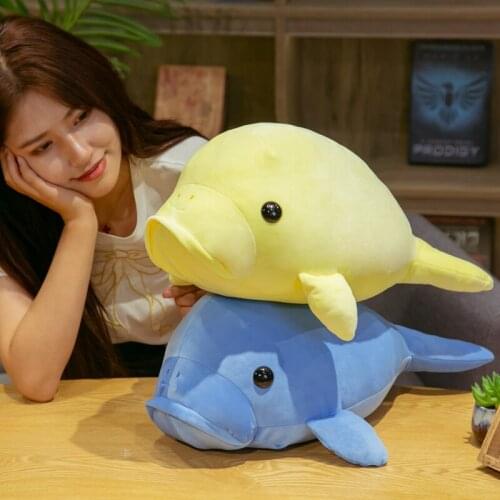 Cute Sea Lion Plush Toys Novelty Throw Pillows Soft Seal Plush Stuffed Plush Housewarming Party Hold Pillow BabyGift