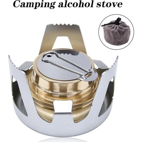 Alcohol Stove Outdoor Camping Stove For Hiking Camping BBQ Outdoor Cooking Picnic Alcohol Stoves New Arrivals