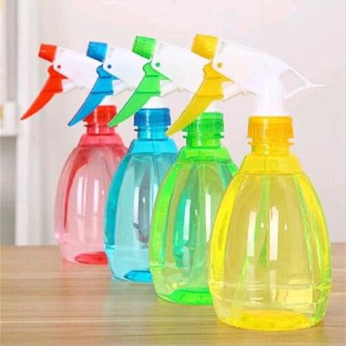 Trigger hand-pressing transparent small watering can sprayer garden planting vegetable watering sprayer Gardening tools