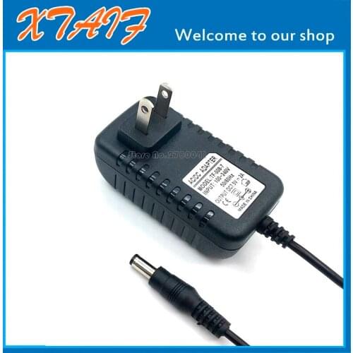 Generic US Plug 7.5V 2A AC/DC Power Supply Adapter with 2.5mm x 5.5mm Tip Center