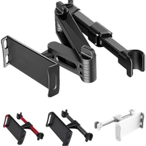 Free Hands Headrest Holder Universal Support Multi-size Laptop Stand For Mobile Phone Rotate 360° Vehicle Bracket Fold