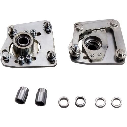 2pcs amber Plates Top Mounts For Ford Mustang V6 V8 GT Anteriore Suspension Coil