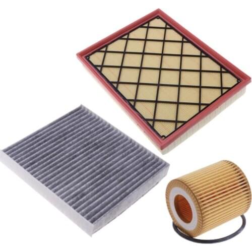 3PCS/SET Air Filter+Oil Filter+Cabin Filter For Ford Everest Diesel 2016 2017,PX Ranger 2011