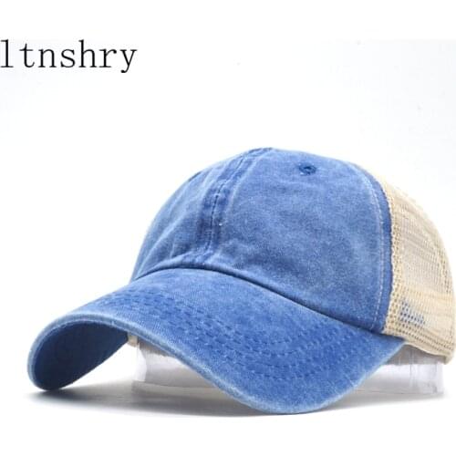 2019 Summer New Men Baseball Cap simple Mesh Cap Hats For Men Women Snapback Gorras Hombre Dad hats Casual Hip Hop Caps