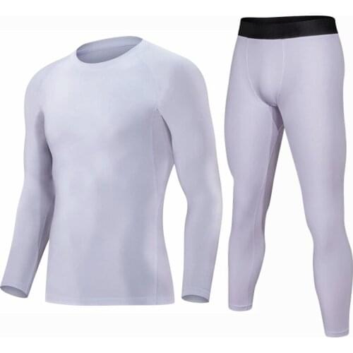 Quick Dry Men kids Long sleeve shirts Running Sets Compression Sports Suits Skinny Tights Clothes Gym Fitness Camo Sportswear