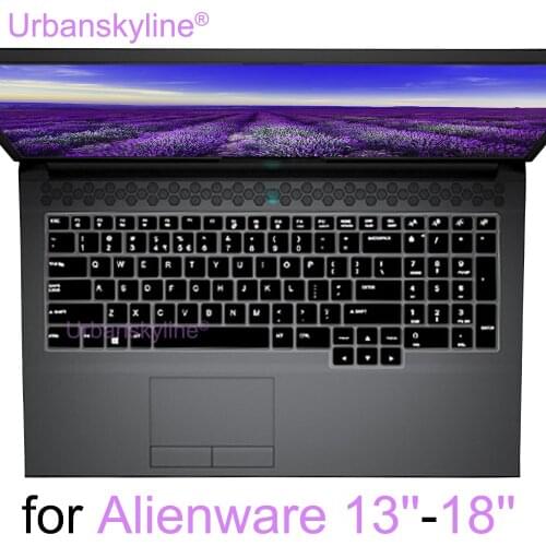 Keyboard Cover for Dell Alienware M15 M17 Area-51m R2 R3 R4 R5 2020 2021 13 14 15 17 18 Gaming Clear Skin Silicone ALW17M ALW15C