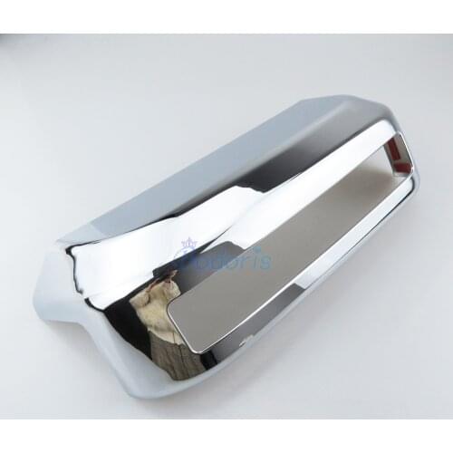 For Toyota Land Cruiser 150 Prado LC150 FJ150 2010-2017 License Plate Frame Cover Panel Trim Chrome Car-Styling Accessories