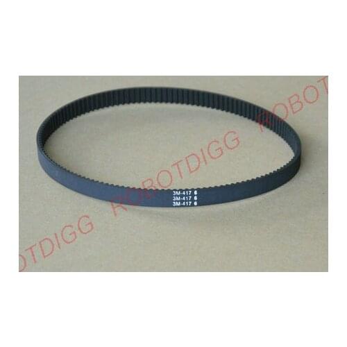 HTD 3M, Timing Belt, Closed-loop, 417mm length, 139 teeth, 6mm width
