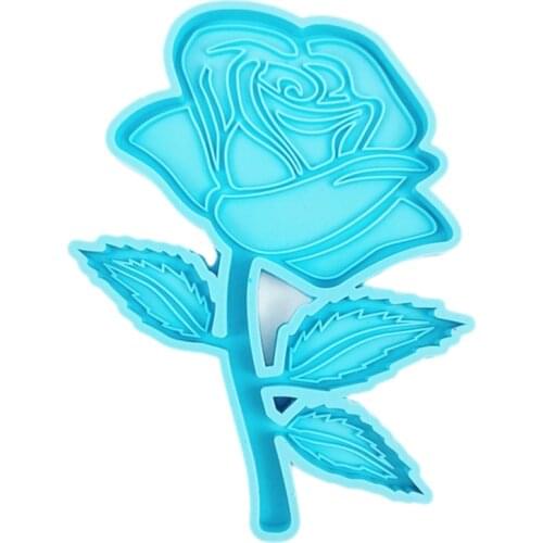 Epoxy Resin Mold Rose Flower Decorations Silicone Mould DIY Crafts Ornament Casting Tools