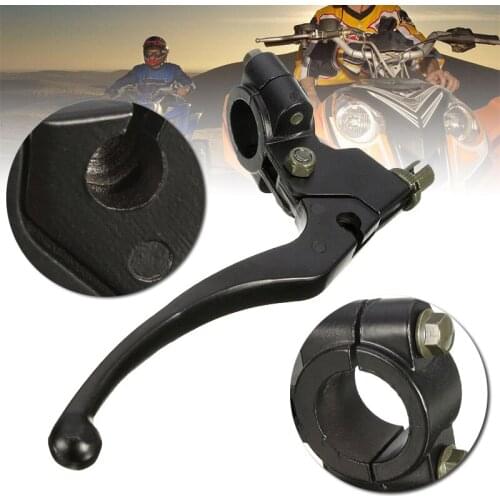 22mm 7/8" Black Handlebar CNC Short Stunt Clutch Lever Perch Assembly For Honda Suzuki Yamaha Kawasaki Motorcycle Accessories