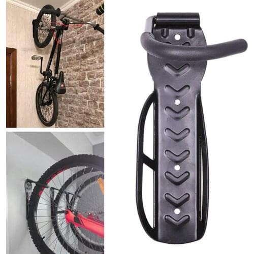 Bike Bicycle Wall Stand Holder Mount Bicycle Mountain Bike Storage Wall Mounted Rack Stands Steel Wall Hanger Hook Bicycle