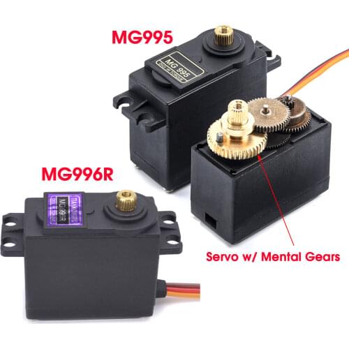 NEW MG995 / MG996R MG996 Metal Gear RC Servo 13KG High Speed for Racing Car truch Parts JR Car RC Model Helicopter Boat