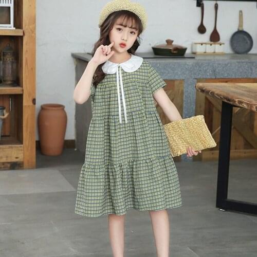 Mother And Daughter Dress Teens Girls Princess Dresses 2021 New Patchwork Fashion Summer Dresses Kid Party Clothes Children