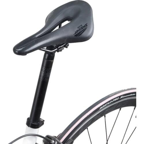 Mountain Bike Seat Cushion Road Bike Silicone Seat Cushion Shock Absorption Seat Bag Comfortable Hollow Saddle Bike Seat Cushion