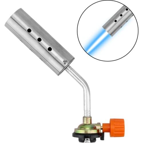 Flamethrower Burner Portable 816 Flame Gun Welding Torch Butane Gas Blow Torch Outdoor Camping BBQ Tool