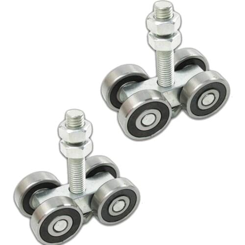 Heavy-duty sliding door hanging wheel Industrial warehouse plant sliding doors Orbital track Bearing 300-400KG Hanging pulley