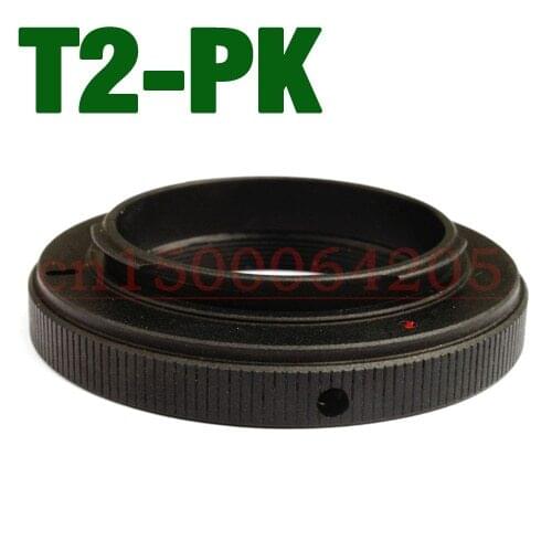 T2 T mount Lens to Pentax K Mount PK Adapter For K3 K5 K5II K7 K100D KM K20D KM KR T-PK T2-PK