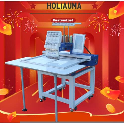 Home use 500*800mm computer cap t-shirt flat Tajima embroidery machine