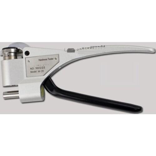 W-20 plier type hardness tester for aluminum alloy, sclerometer durometer hardometer tool