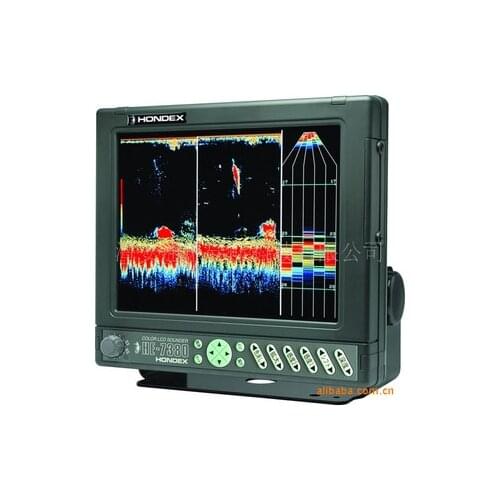 Japan imported authentic hippocampus HONDEX HE-7380 multi-beam fish finder