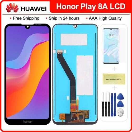 6.09'' LCD For Huawei Honor 8A LCD Display Touch Screen Honor 8A Pro JAT-L29 Screen For Honor Play 8A LCD With Frame Replacement