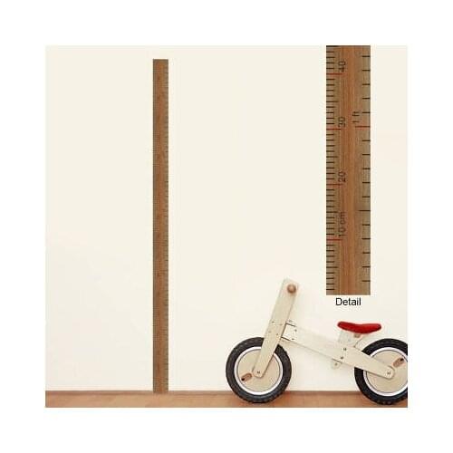 1Pcs Removable Growth Chart Sticker Kids Height Measure Living Room Wall Stickers Decal Decor 30x60cm