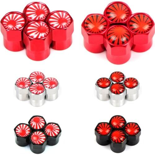 4pcs Car motorcycle bicycle Wheel Tire Valve Cap For Nissan lexus mazda Toyota Subaru Daihatsu infiniti Emblems