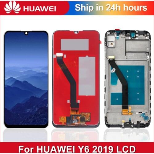6.09'' Original Y6 2019 Display For Huawei Y6 Prime 2019 Y6 Pro 2019 MRD-LX1f LX1 LCD Display Touch Screen Digitizer Assembly