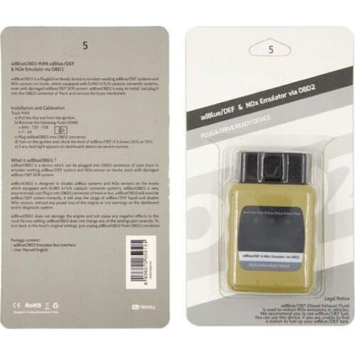 Adblue Amulator OBD2 for MAN Truck Drive Your Truck without Diesel Exhaust Fluid