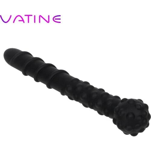 VATINE Silicone Anal Plug Anal Stimulation Prostate Massager Dildo Butt Plug Sex Toy For Women Men Adult Erotic Toys