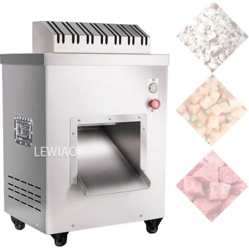 Automatic Fresh Beef Jerky Slicer Flake Pork Meat Mutton Cutting Slicing Machine Chicken Breast Slice Making Machine