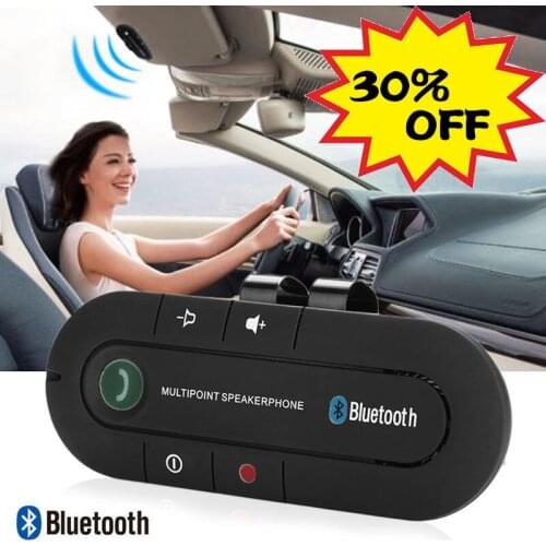 Bluetooth Car Kit MP3 Music Player Multipoint Speaker Phone 4.2 EDR Wireless Handsfree for Earphone for IPhone Android Phone