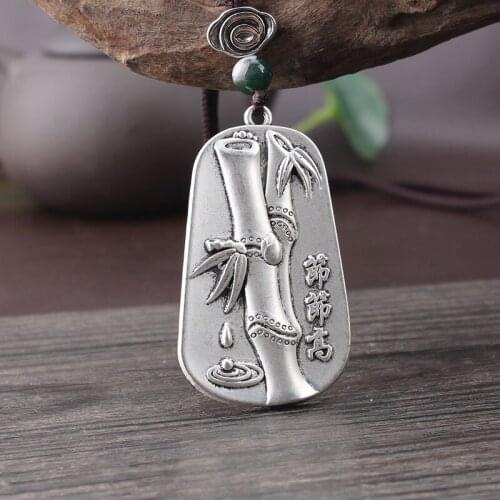 Ethnic style antique pendant sweater chain long men and women accessories necklace