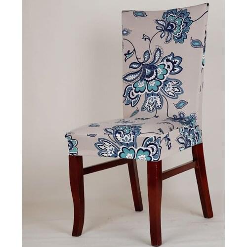 Chair Cover Home Decoration Suitable for Home Office Hotel Fashionable Printed Polyester Fiber Chairs Case Covers