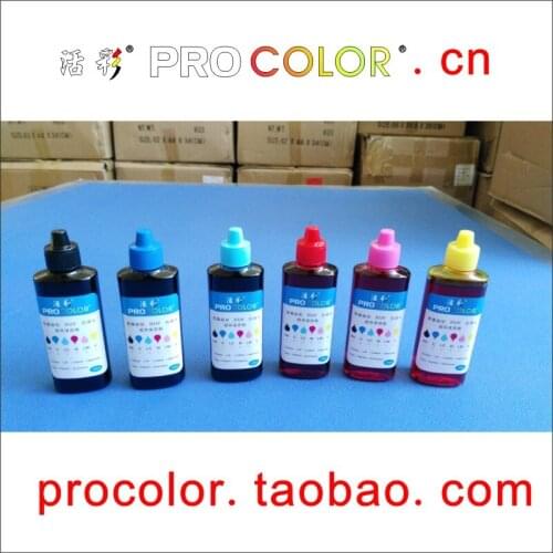 PROCOLOR 674 T674 T6741 T6742 T6743 T6744 T6745 T6746 CISS Ink Tank dye inks refill kit For Epson L800 L801 L850 L1800 printers