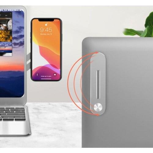 Multi Screen Support Holder Laptop Side Mount Connects Phone Bracket Tablet Pad Holder Dual Monitor Display Clip Phone Stand