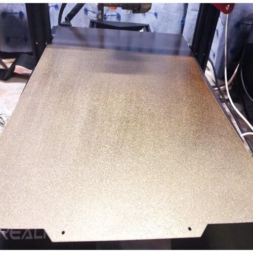FUNCORE Voron Double Sided Texured PEI Powder Coated Spring Steel Sheet Build Plate 120/300/350mm For 3D Printer Parts