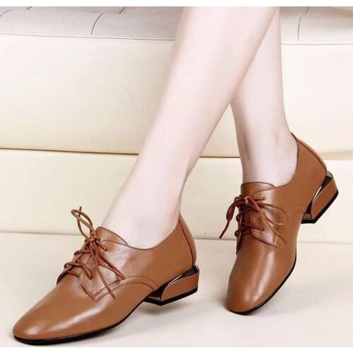 Кожаные туфли-лодочки GELITAYIN China At AliExpress