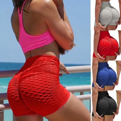 KIWI RATA Women High Waisted Yoga Shorts Sports Gym Ruched Butt Lifting Workout Running Hot Leggings Fitness Shorts Leggings