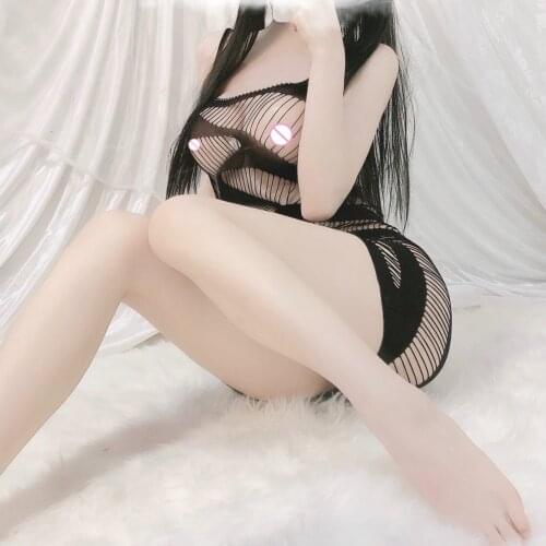 Korean Lingerie Erotic Women Chemises Night Club Wear Exotic Apparel Porno Nightgown Plus Size Baby Doll Gothic Sexy Underwear