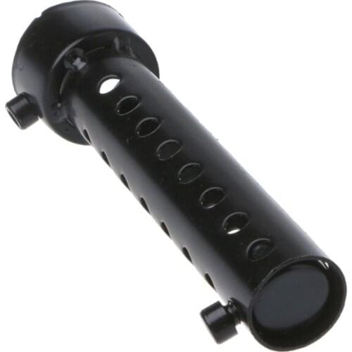 N84F 35mm Universal Motorcycle Exhaust Can DB Killer Silencer Muffler Baffle Black